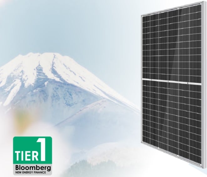 Módulo Solar 700 W, Bifacial, 48.2 Vcc, Monocristalino. Celda tipo N.