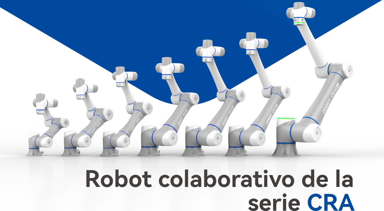 Brazo Robot Colaborativo Industrial Capacidad de Carga 10kg Comunicacion TCPIP Modbus TCP WIFI Grado de Proteccion IP54